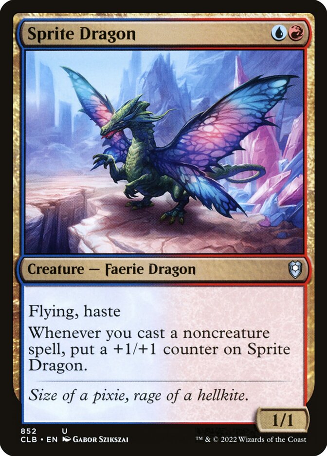 Sprite Dragon (852) - Commander Legends: Battle for Baldur's Gate (CLB)