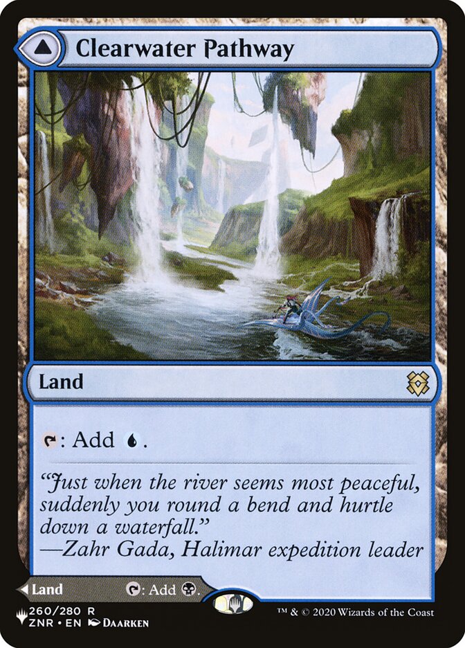 Clearwater Pathway // Murkwater Pathway (ZNR-260) - The List (PLST)