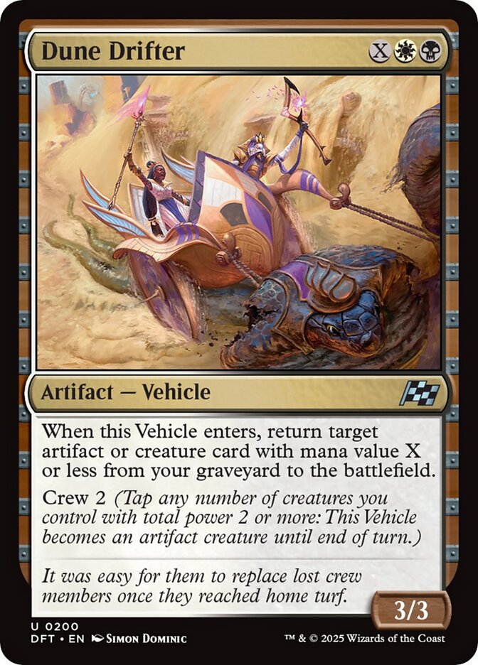 Dune Drifter - [Foil] Aetherdrift (DFT)