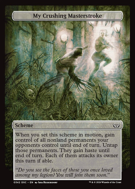 My Crushing Masterstroke (342) - Duskmourn: House of Horror Commander (DSC)