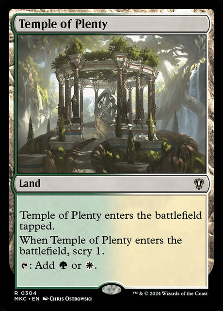 Temple of Plenty (304) - Murders at Karlov Manor Commander (MKC)