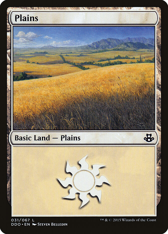 Plains (31) - Duel Decks: Elspeth vs. Kiora (DDO)