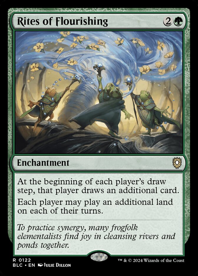 Rites of Flourishing (122) - Bloomburrow Commander (BLC)
