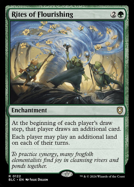 Rites of Flourishing (122) - Bloomburrow Commander (BLC)