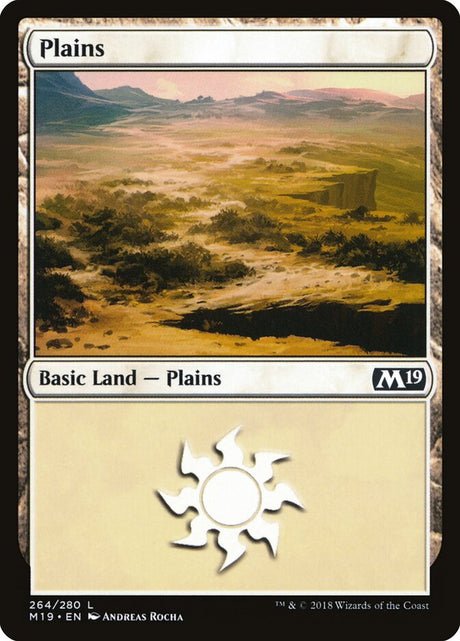 Plains (264) - Core Set 2019 (M19)