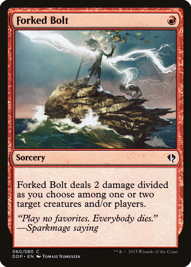 Forked Bolt (60) - Duel Decks: Zendikar vs. Eldrazi (DDP)