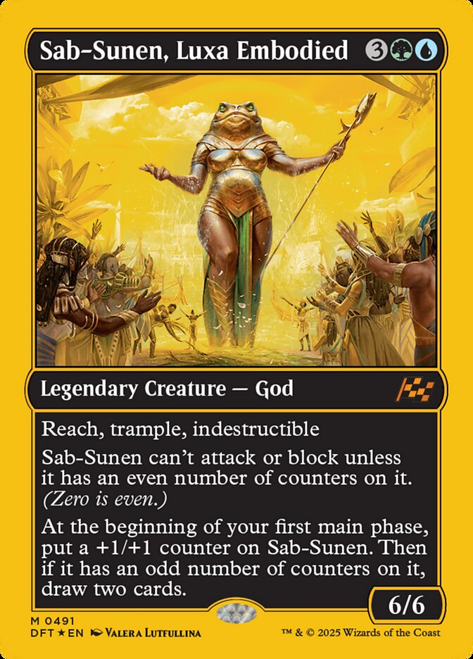 Sab-Sunen, Luxa Embodied - [First Place Foil] Aetherdrift (DFT)