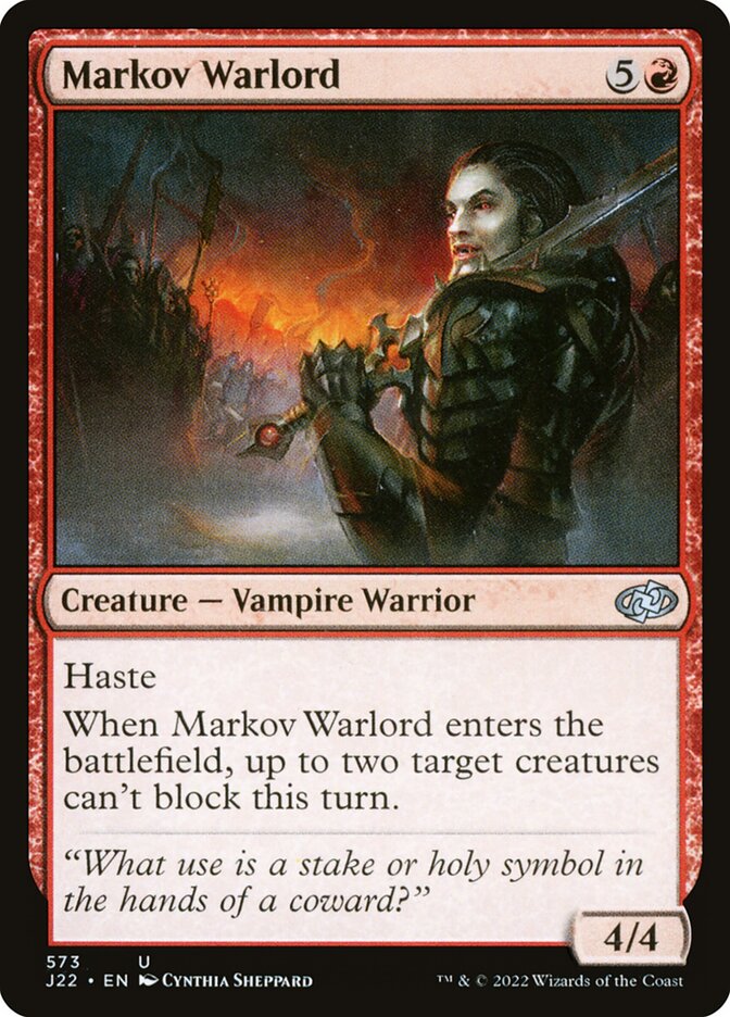 Markov Warlord (573) - Jumpstart 2022 (J22)