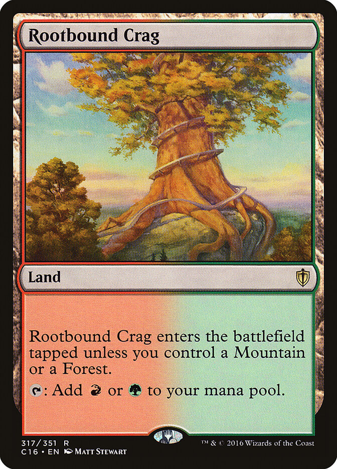 Rootbound Crag (317) - Commander 2016 (C16)