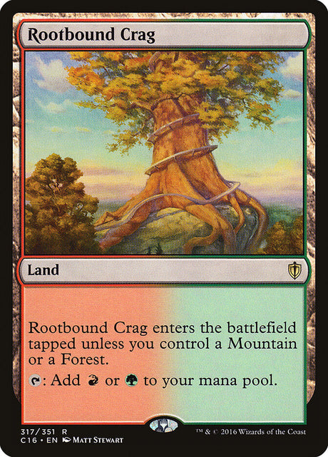 Rootbound Crag (317) - Commander 2016 (C16)