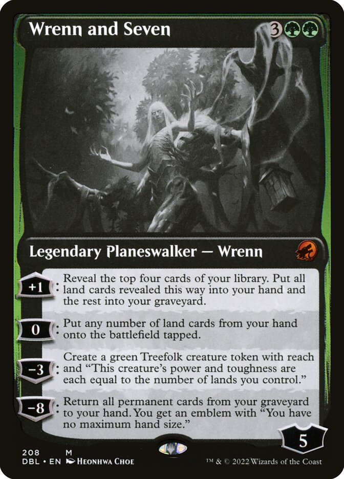 Wrenn and Seven - [Foil] Innistrad: Double Feature (DBL)