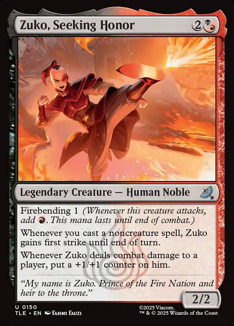 Zuko, Seeking Honor (150) - Avatar: The Last Airbender Eternal (TLE)