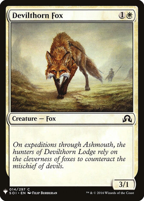 Devilthorn Fox (SOI-14) - The List (PLST)