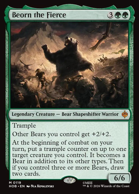 Beorn the Fierce (119) - The Hobbit (HOB)