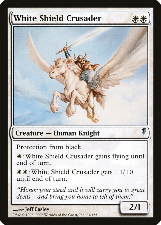 White Shield Crusader (24) - Coldsnap (CSP)