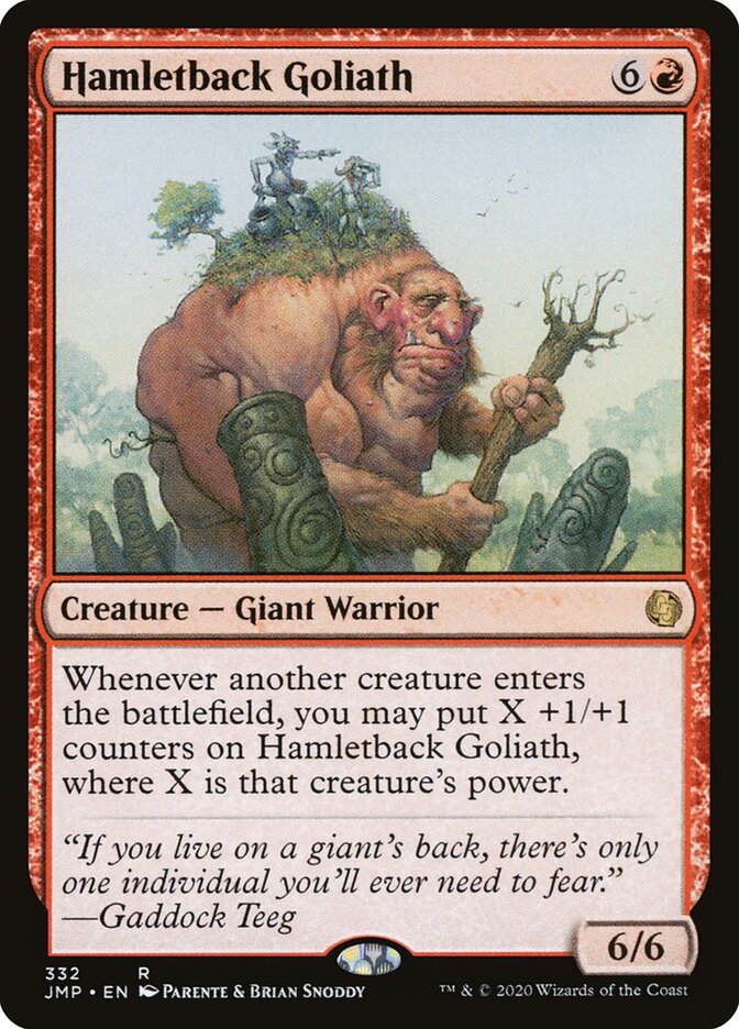Hamletback Goliath (332) - Jumpstart (JMP)