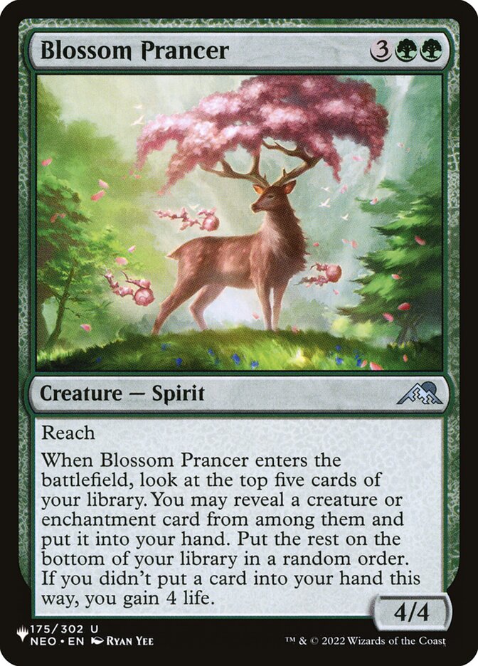 Blossom Prancer (NEO-175) - The List (PLST)