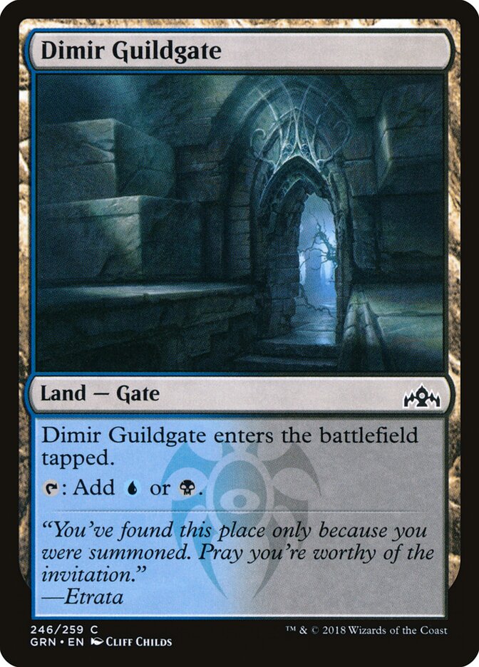 Dimir Guildgate (246) - Guilds of Ravnica (GRN)