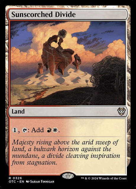 Sunscorched Divide (326) - Outlaws of Thunder Junction Commander (OTC)
