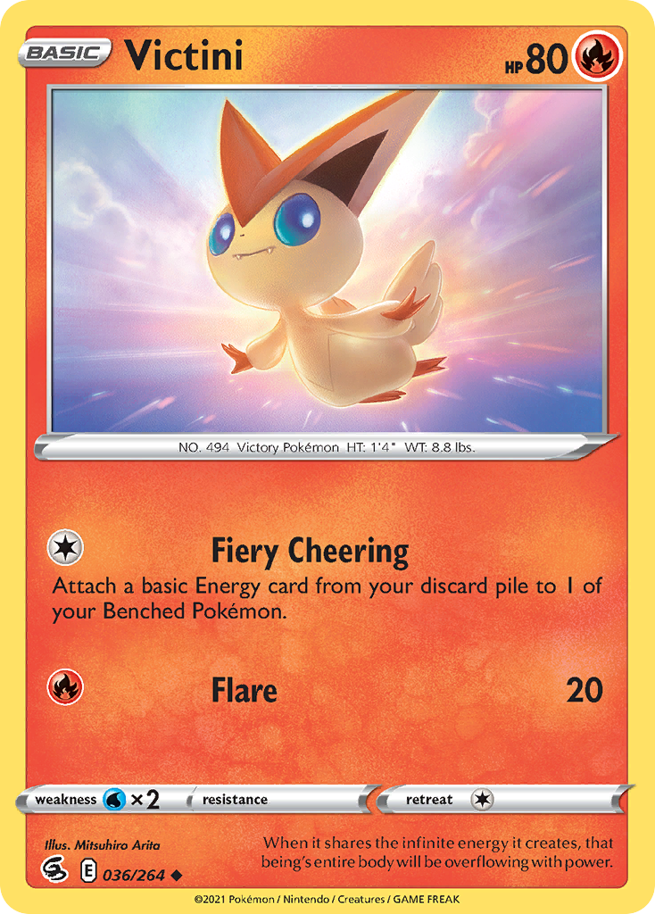 Victini (36/264) - Fusion Strike (FST)