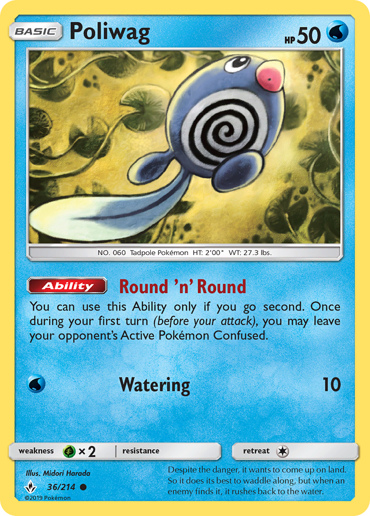 Poliwag (36/214) - Unbroken Bonds (UNB)