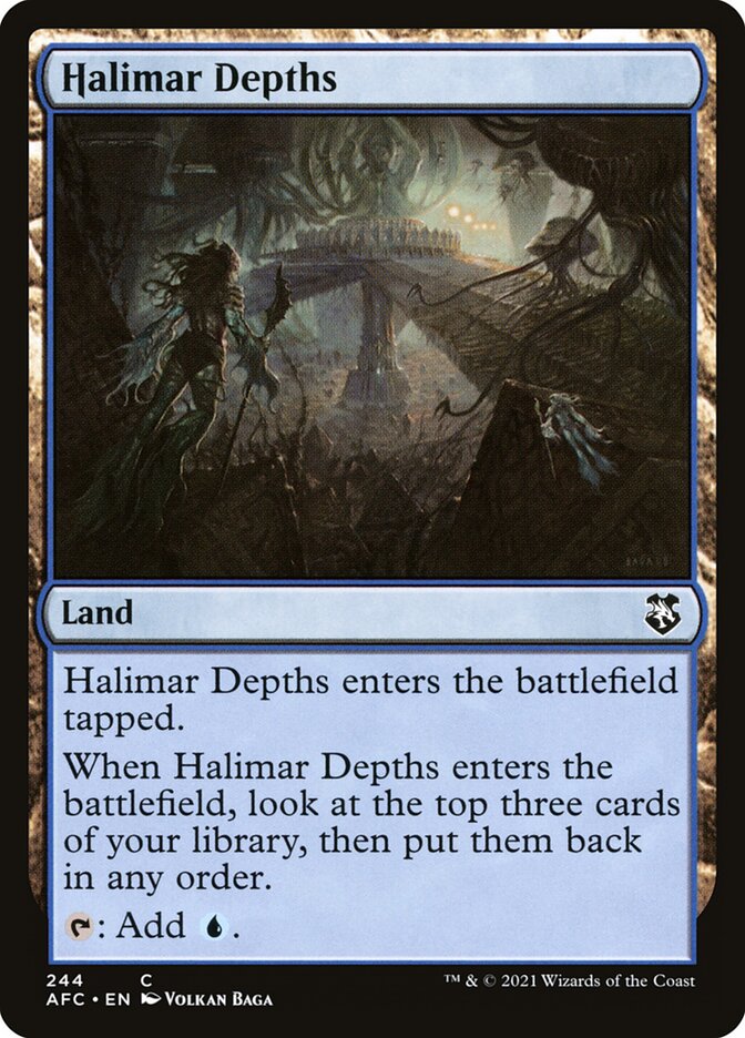 Halimar Depths (244) - Forgotten Realms Commander (AFC)