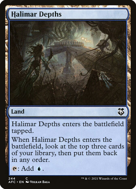 Halimar Depths (244) - Forgotten Realms Commander (AFC)