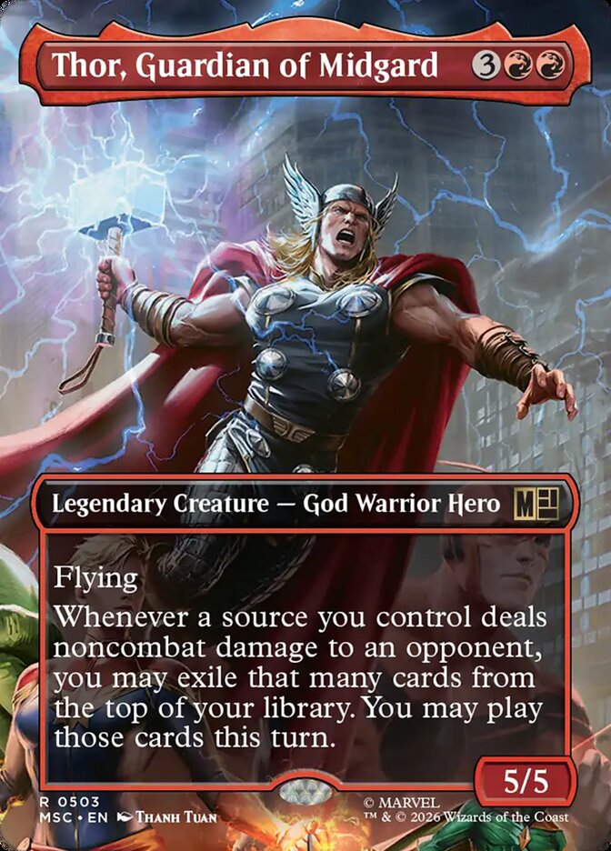 Thor, Guardian of Midgard (503) - Marvel Super Heroes Commander (MSC)