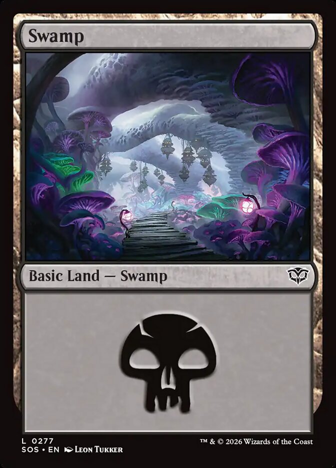 Swamp (277) - Secrets of Strixhaven (SOS)