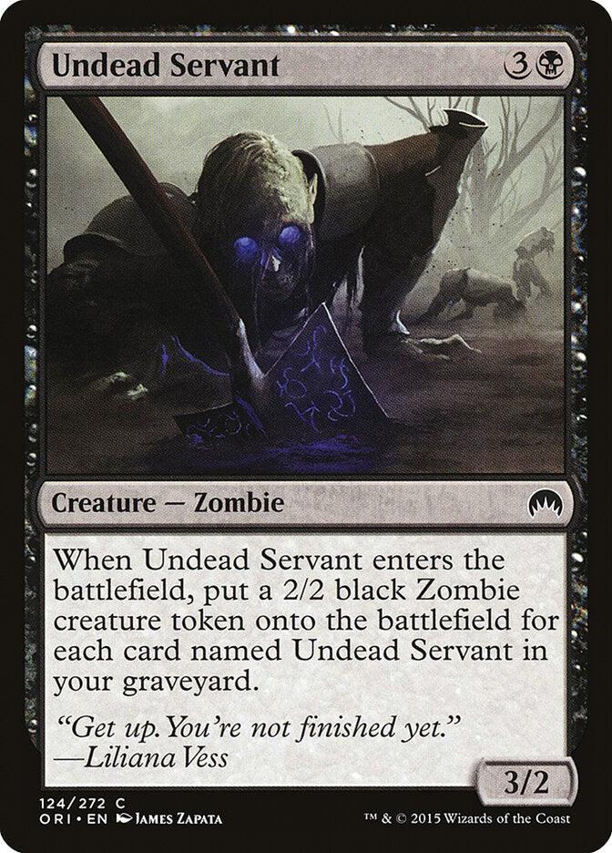 Undead Servant (124) - Magic Origins (ORI)