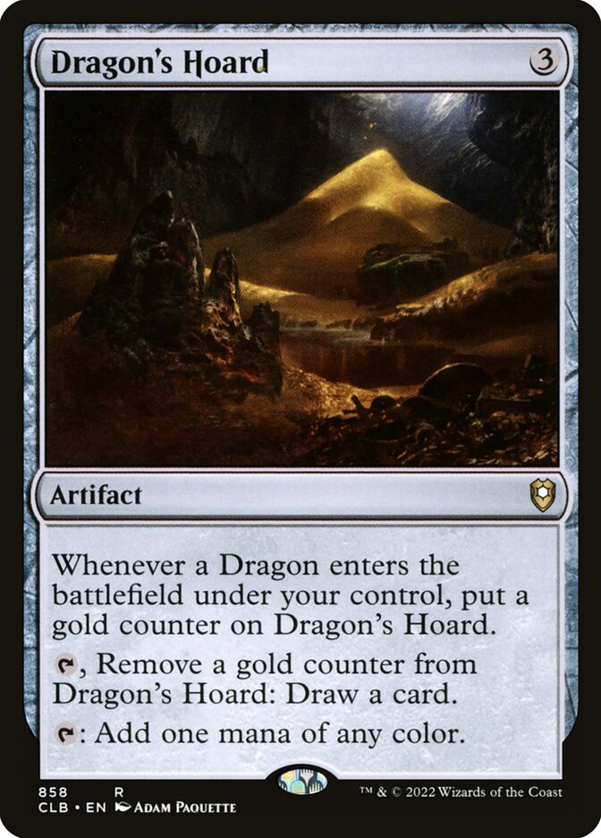 Dragon's Hoard (858) - Commander Legends: Battle for Baldur's Gate (CLB)