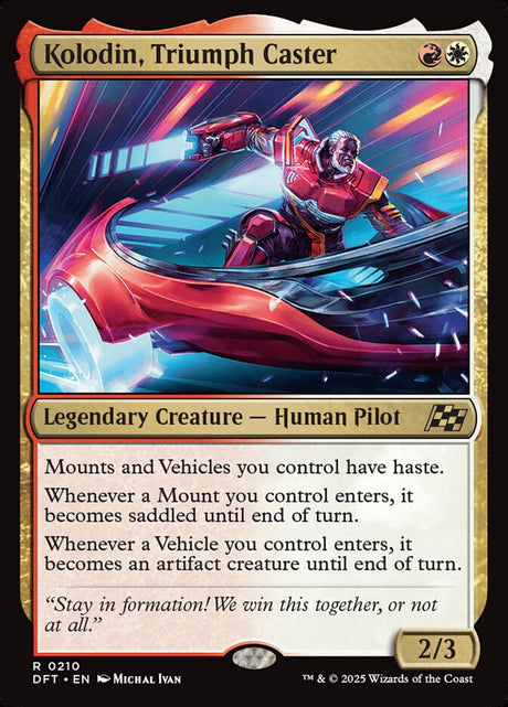 Kolodin, Triumph Caster (210) - Aetherdrift (DFT)