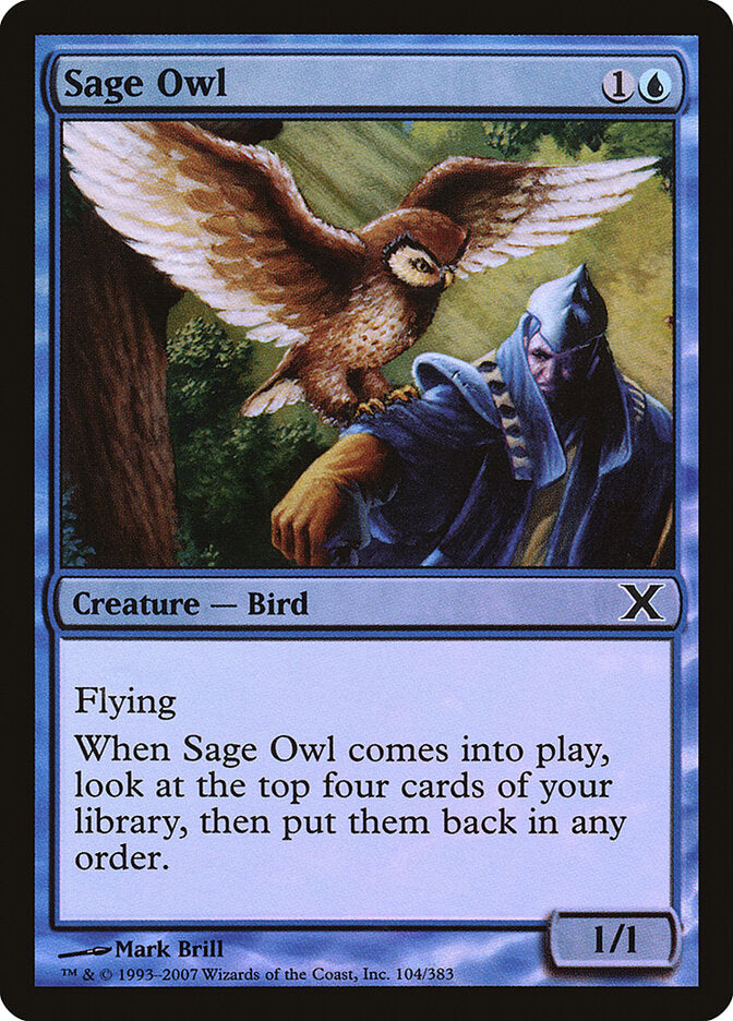 Sage Owl (104) - Tenth Edition (10E)