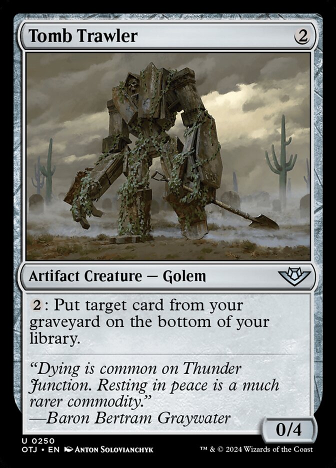 Tomb Trawler - [Foil] Outlaws of Thunder Junction (OTJ)