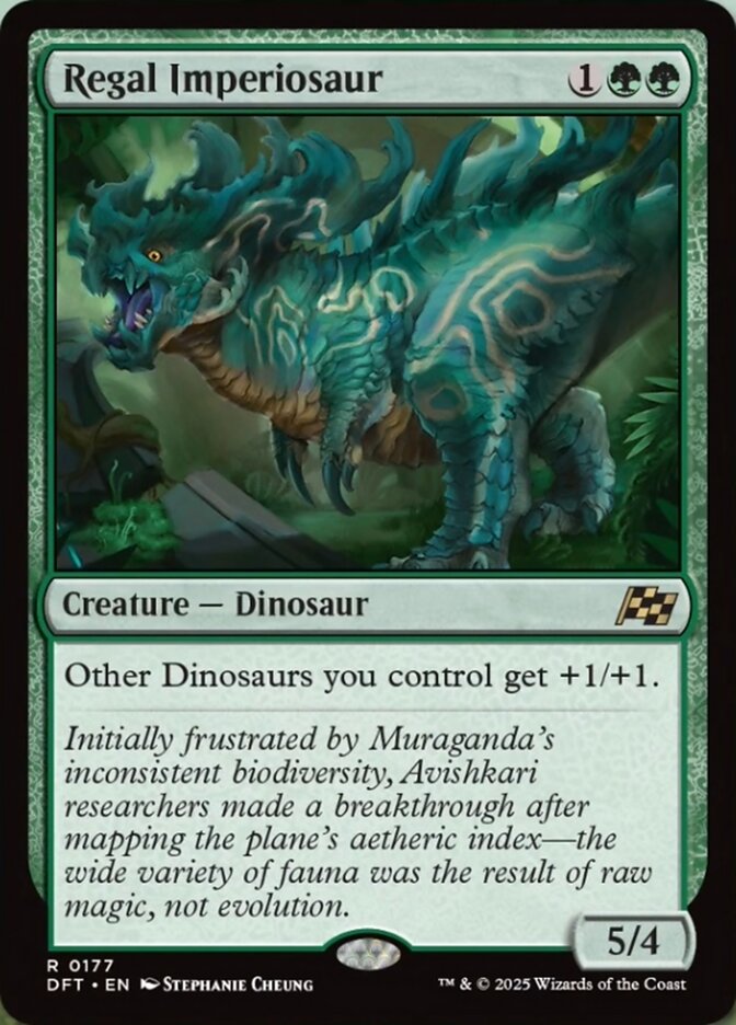 Regal Imperiosaur - [Foil] Aetherdrift (DFT)