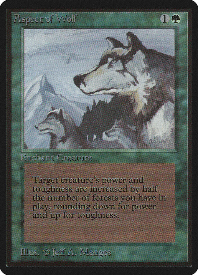 Aspect of Wolf (185) - Limited Edition Beta (LEB)