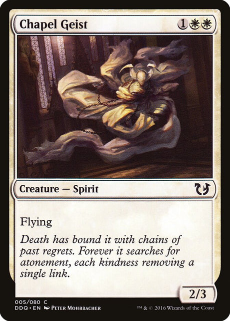Chapel Geist (5) - Duel Decks: Blessed vs. Cursed (DDQ)