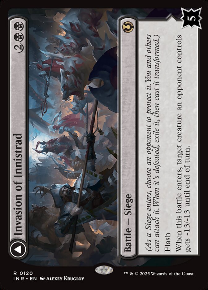 Invasion of Innistrad // Deluge of the Dead - [Foil] Innistrad Remastered (INR)