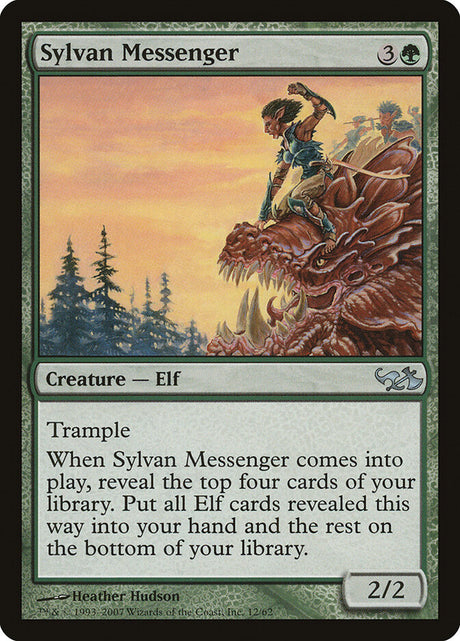 Sylvan Messenger (12) - Duel Decks: Elves vs. Goblins (DD1)