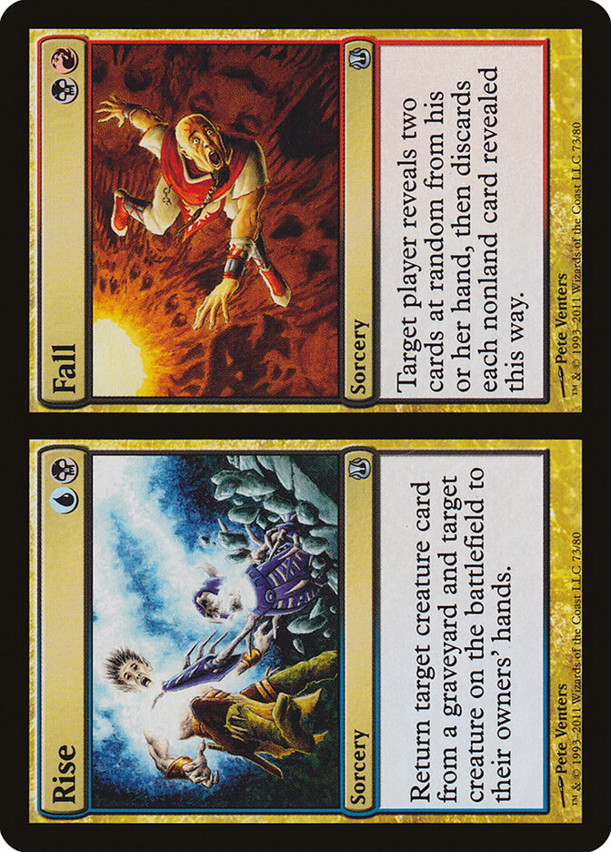 Rise // Fall (73) - Duel Decks: Ajani vs. Nicol Bolas (DDH)