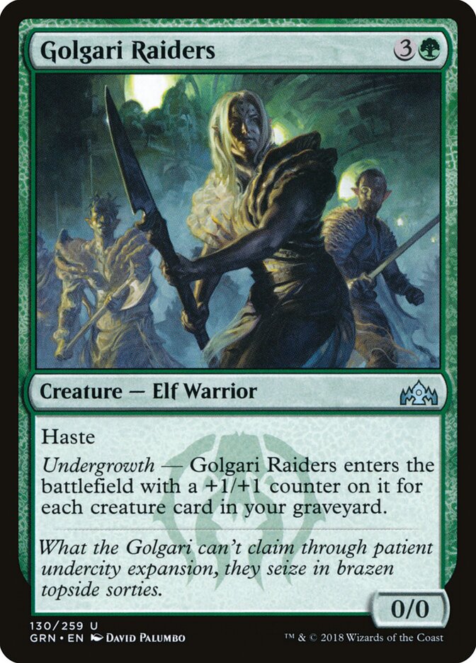 Golgari Raiders (130) - Guilds of Ravnica (GRN)