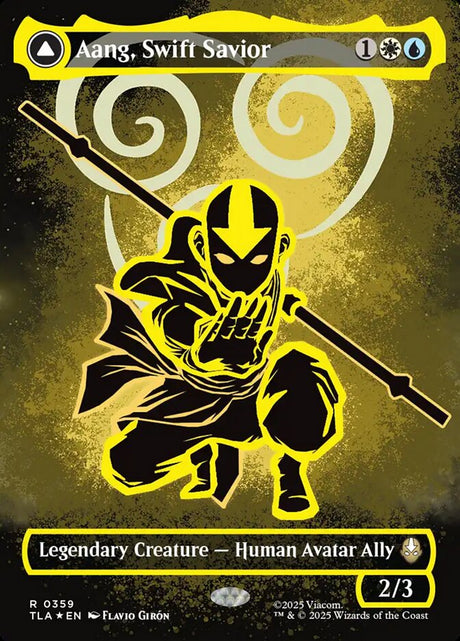 Aang, Swift Savior // Aang and La, Ocean's Fury (359) - Avatar: The Last Airbender (TLA)