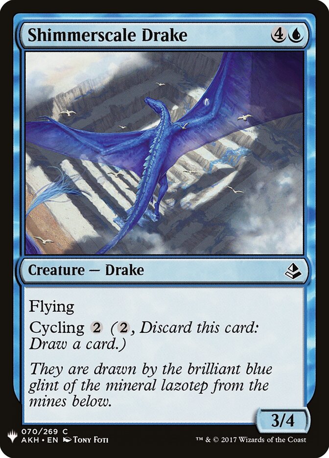 Shimmerscale Drake (AKH-70) - The List (PLST)
