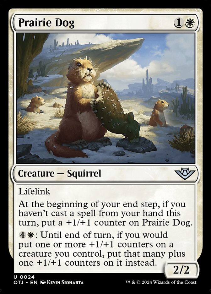 Prairie Dog (24) - Outlaws of Thunder Junction (OTJ)