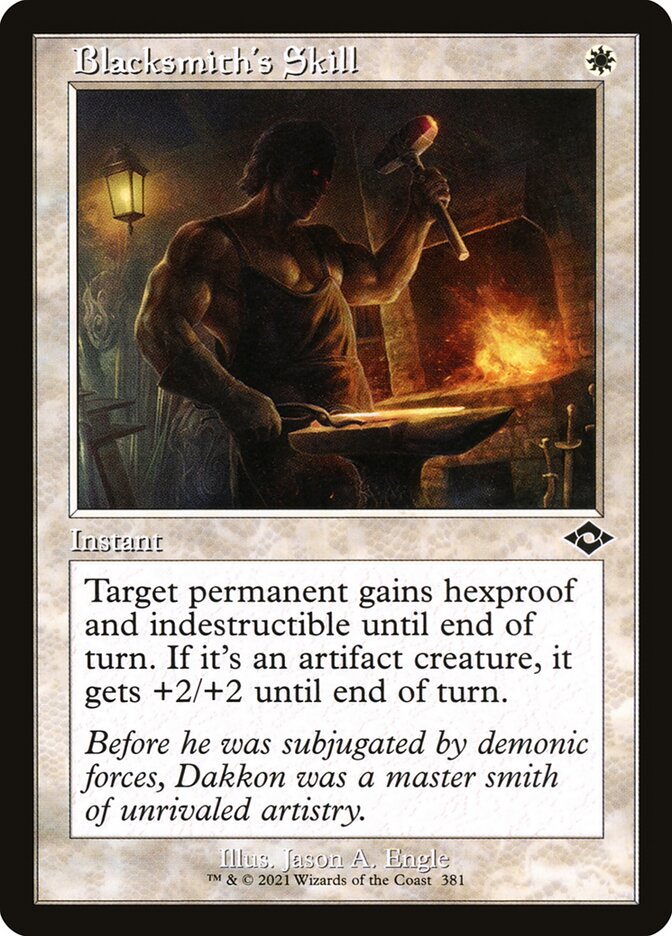 Blacksmith's Skill (381) - Modern Horizons 2 (MH2)
