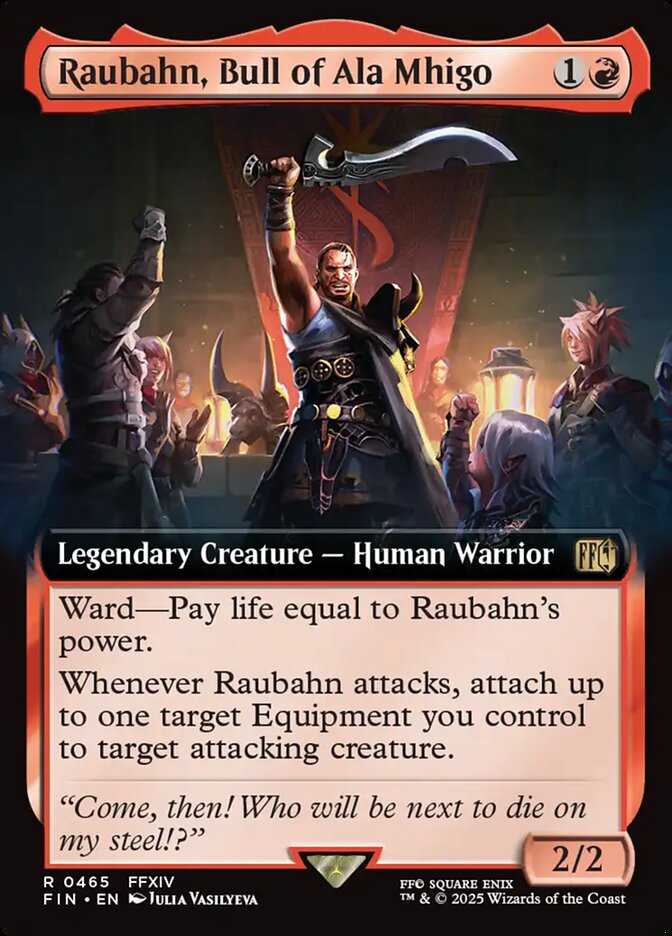 Raubahn, Bull of Ala Mhigo (465) - [Extended Art] Final Fantasy (FIN)