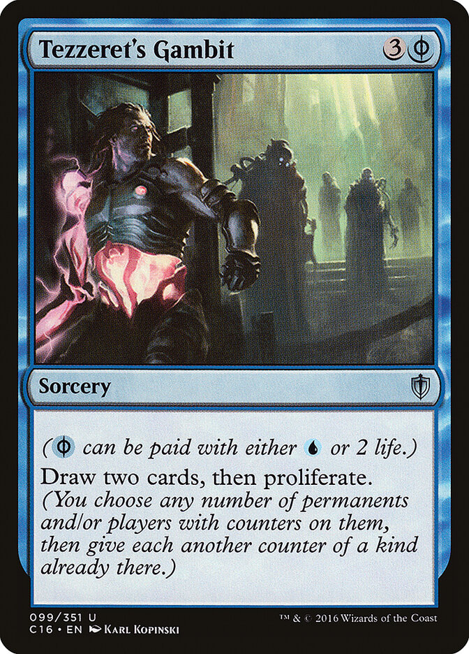 Tezzeret's Gambit (99) - Commander 2016 (C16)