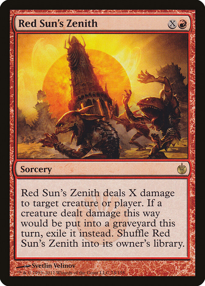 Red Sun's Zenith (74) - Mirrodin Besieged (MBS)