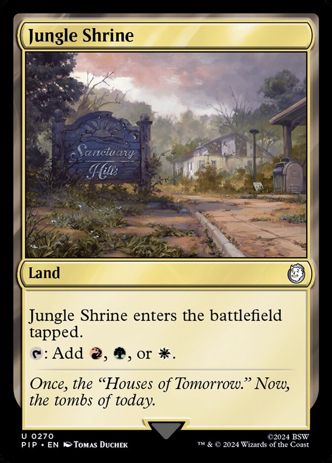 Jungle Shrine - [Foil] Fallout (PIP)