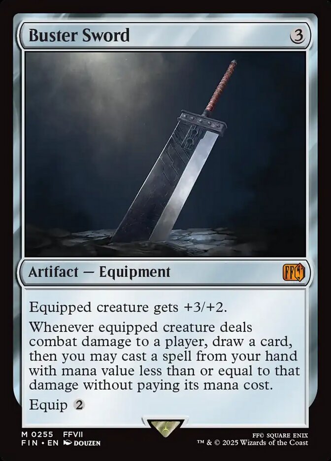 Buster Sword (255) - Final Fantasy (FIN)